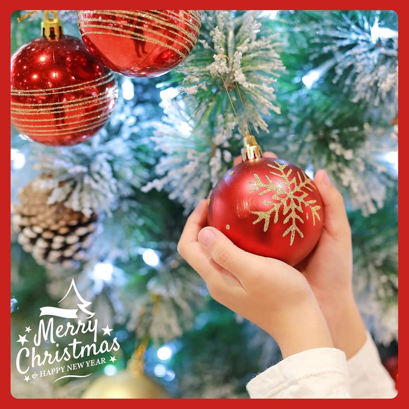 RELBRO Christmas Ornament Strings, 200 Pcs Tree Ornament Hangers with Snap Fasteners Precut Locking Ropes for Holiday Decorations, Gold - Image 2